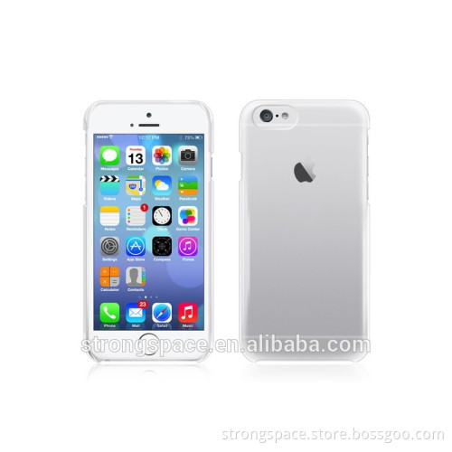 Made in china hot clear crystal cell phone cases for iphone 6